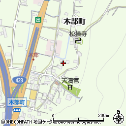 大阪府池田市木部町244周辺の地図