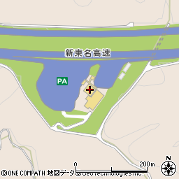 天神屋　第二東名掛川ＰＡ下り周辺の地図