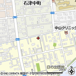 静岡県焼津市下小田393-2周辺の地図