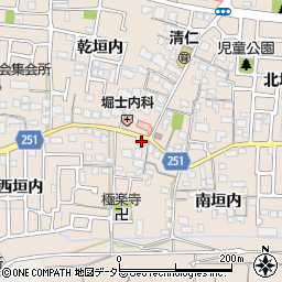 的場商店周辺の地図