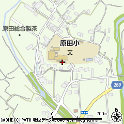 静岡県掛川市原里2180周辺の地図