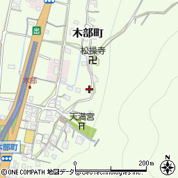 大阪府池田市木部町42周辺の地図