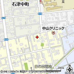 静岡県焼津市下小田419-1周辺の地図