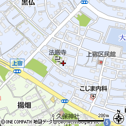 愛知県豊川市八幡町上宿47周辺の地図