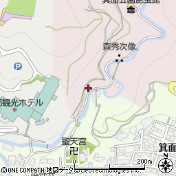 音羽山荘周辺の地図