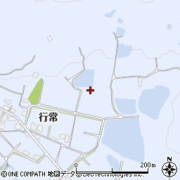 兵庫県加古川市志方町行常192周辺の地図