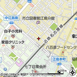 三重県鈴鹿市中江島町1-21周辺の地図