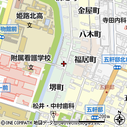 兵庫県姫路市竹田町9周辺の地図
