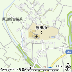掛川市立原田小学校周辺の地図