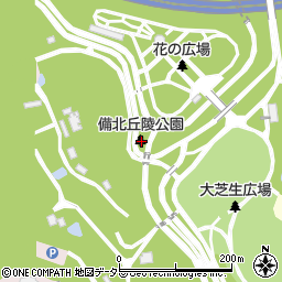 国営備北丘陵公園周辺の地図