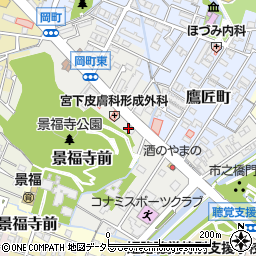 眼鏡市場姫路岡町店周辺の地図