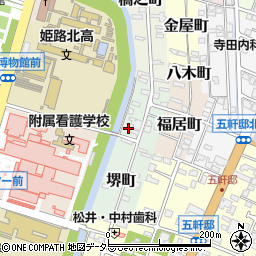 兵庫県姫路市竹田町8周辺の地図