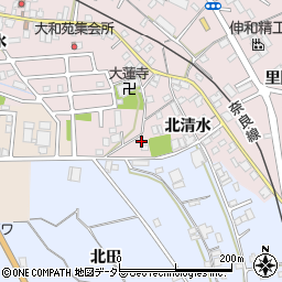 京都府城陽市長池北清水96周辺の地図