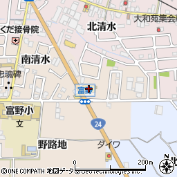 京都トヨペット城陽店周辺の地図