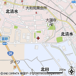 京都府城陽市長池北清水87-9周辺の地図