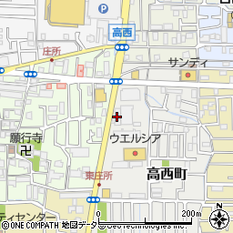 西日本電信電話南高槻ビル周辺の地図