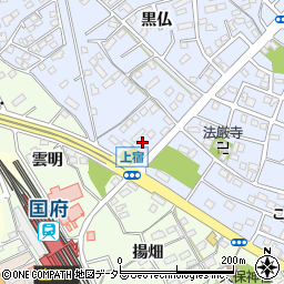 愛知県豊川市八幡町上宿8周辺の地図