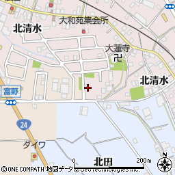 京都府城陽市長池北清水87-8周辺の地図