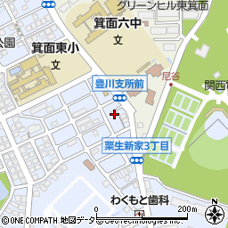 株式会社千里ビデオサービス周辺の地図