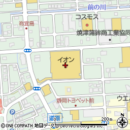 ＡＳＢｅｅ　焼津店周辺の地図
