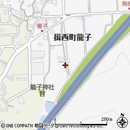 兵庫県たつの市揖西町龍子357-7周辺の地図