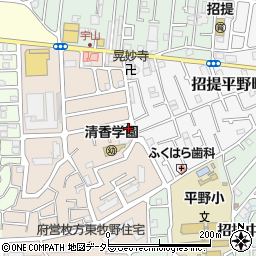 大阪府枚方市東牧野町25-40周辺の地図