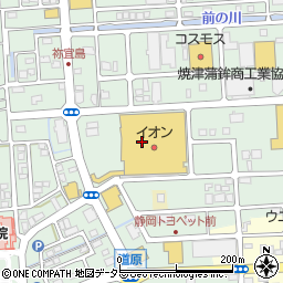 スタジオアリスイオン焼津店周辺の地図