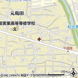 セブンイレブン島田元島田店周辺の地図