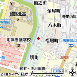 兵庫県姫路市竹田町7周辺の地図