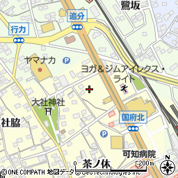 愛知県豊川市国府町清水32-3周辺の地図