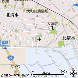 京都府城陽市長池北清水87-6周辺の地図