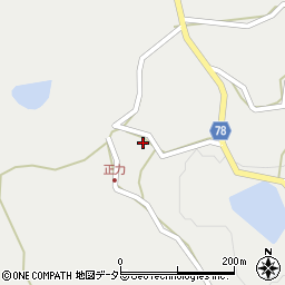 岡山県加賀郡吉備中央町上竹3888周辺の地図