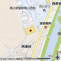 兵庫県姫路市広畑区西蒲田4周辺の地図
