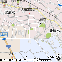 京都府城陽市長池北清水87-5周辺の地図