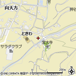 静岡県周智郡森町向天方1134-1周辺の地図