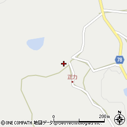岡山県加賀郡吉備中央町上竹3863周辺の地図