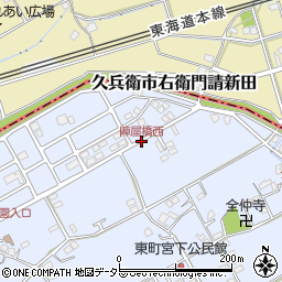 陣屋橋西周辺の地図
