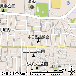 京都府城陽市富野北垣内37-2周辺の地図