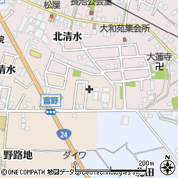 北清水第3幼児公園周辺の地図