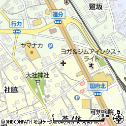 愛知県豊川市国府町清水32周辺の地図