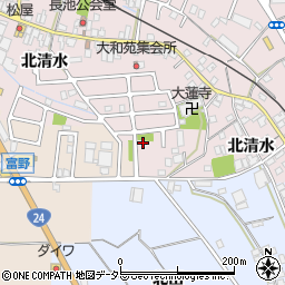 京都府城陽市長池北清水87-4周辺の地図