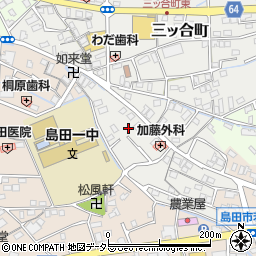 静岡県島田市三ッ合町2685周辺の地図