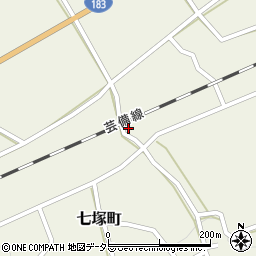 広島県庄原市七塚町1007周辺の地図
