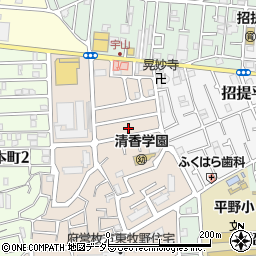 大阪府枚方市東牧野町34周辺の地図