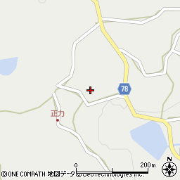 岡山県加賀郡吉備中央町上竹3961-2周辺の地図