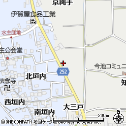 京都府城陽市枇杷庄大三戸27-6周辺の地図
