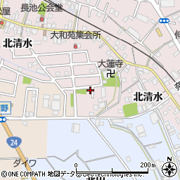 京都府城陽市長池北清水64-142周辺の地図