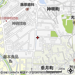 兵庫県小野市神明町639-2周辺の地図