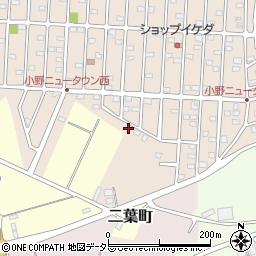 兵庫県小野市天神町80周辺の地図