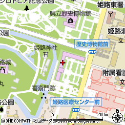 兵庫県姫路市本町68-25周辺の地図